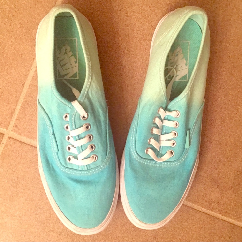 Blue Tie Dye Vans